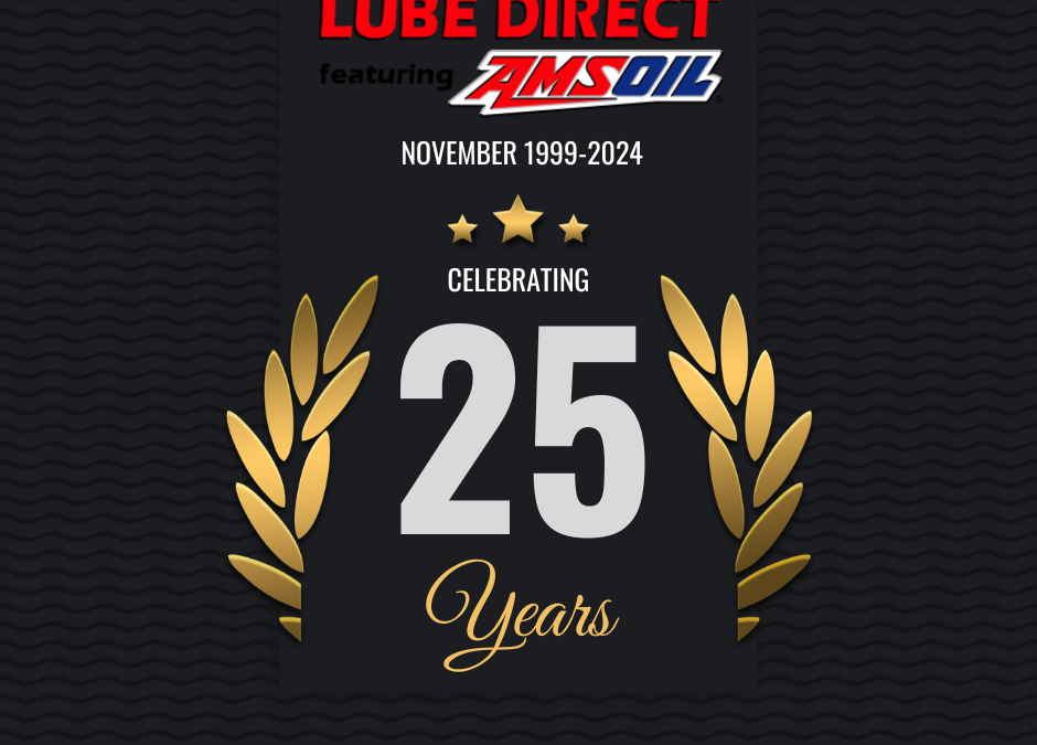 25 years as an AMSOIL Dealer